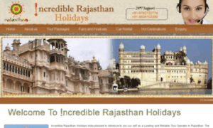 Rajasthanholidays-india.com thumbnail