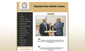 Rajasthanjudicialacademy.nic.in thumbnail