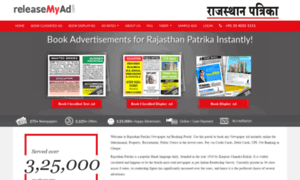 Rajasthanpatrika.releasemyad.com thumbnail