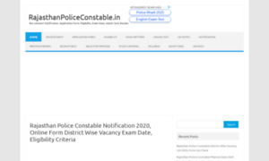 Rajasthanpoliceconstable.in thumbnail