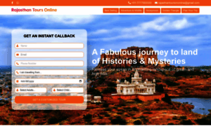 Rajasthantours.online thumbnail