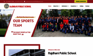 Rajdhanipublicschool.in thumbnail