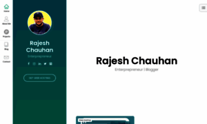 Rajeshchauhan.me thumbnail