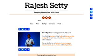 Rajeshsetty.com thumbnail