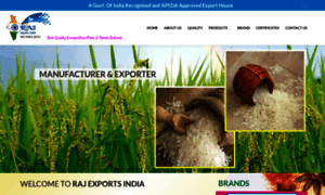 Rajexportsindia.com thumbnail