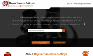 Rajveerstainless.in thumbnail