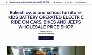 Rakesh-cycle-kids-battery-operated-electric-ride-on.business.site thumbnail