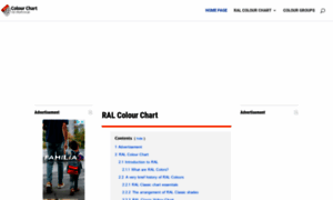 Ral-chart.co.uk thumbnail