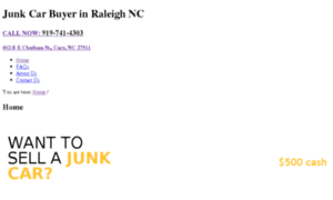 Raleighjunkcar.com thumbnail