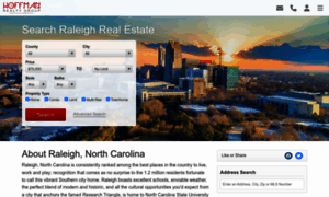 Raleighrealestatesearch.com thumbnail