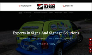 Raleighsigndesign.com thumbnail