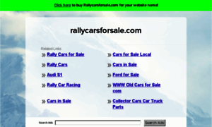 Rallycarsforsale.com thumbnail