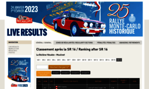 Rallyliveresults.com thumbnail