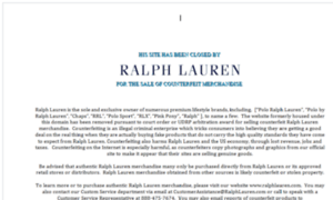 Ralphlaurenoutletsonline.com thumbnail