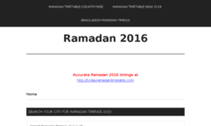 Ramadantimetable2014.com thumbnail