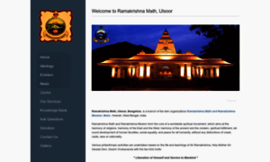 Ramakrishnamath.in thumbnail