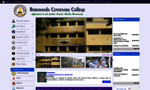 Ramanandacentenarycollege.in thumbnail