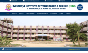 Ramarajamba.edu.in thumbnail