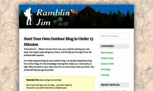 Ramblinjim.com thumbnail
