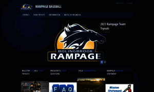 Rampagebaseball.org thumbnail