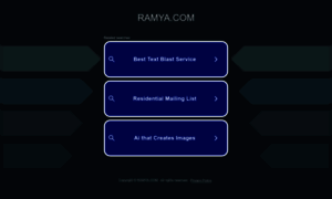 Ramya.com thumbnail