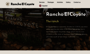 Ranchoelcoyote.com thumbnail