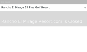 Ranchoelmirageresort.com thumbnail