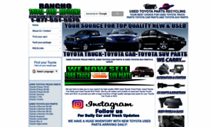 Ranchotoyotatruckparts.com thumbnail