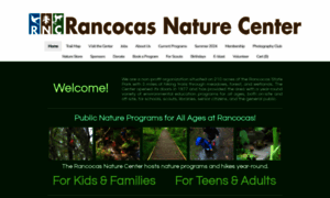 Rancocasnaturecenter.org thumbnail