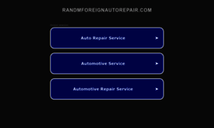 Randmforeignautorepair.com thumbnail