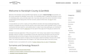 Randolph.illinoisgenweb.org thumbnail