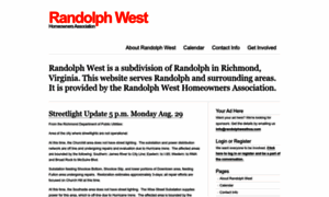 Randolphwesthoa.com thumbnail