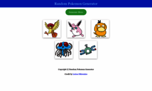 Random-pokemon-generator.blogspot.com thumbnail