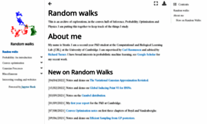 Random-walks.org thumbnail