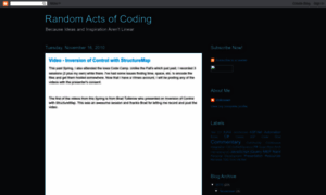 Randomactsofcoding.blogspot.com thumbnail