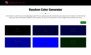 Randomcolormaker.com thumbnail