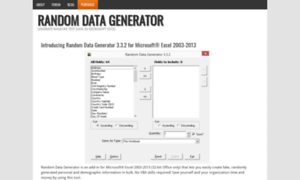 Randomdatagenerator.net thumbnail