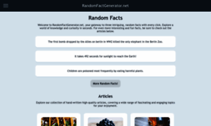 Randomfactgenerator.net thumbnail