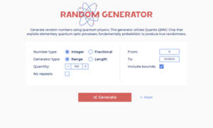 Randomgenerator.com thumbnail