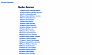 Randomgenerator.tools thumbnail