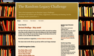 Randomlegacychallenge.blogspot.com thumbnail