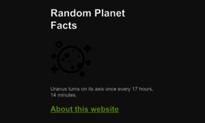 Randomplanetfacts.xyz thumbnail