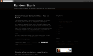 Randomskunk.com thumbnail