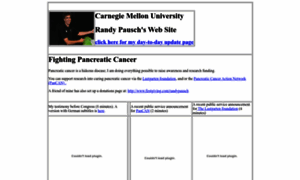 Randypausch.com thumbnail