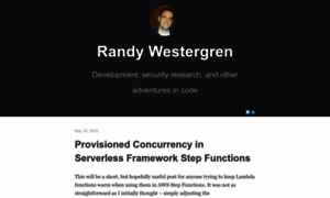 Randywestergren.com thumbnail