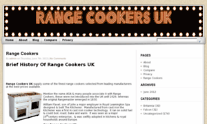 Range-cookers-uk.co.uk thumbnail