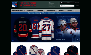 Rangersnhlstore.com thumbnail