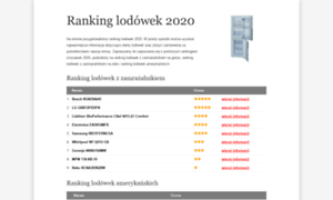 Ranking-lodowek.eu thumbnail