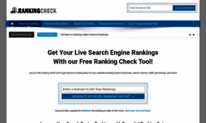 Rankingcheck.com thumbnail