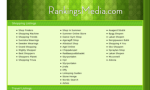 Rankingsmedia.com thumbnail